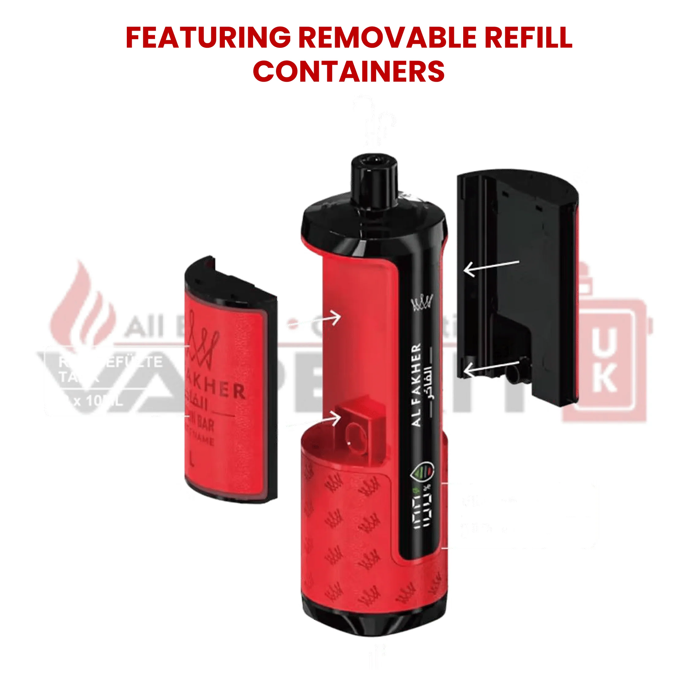 Al Fakher 30K Hypermax Vape Kit - Image 3