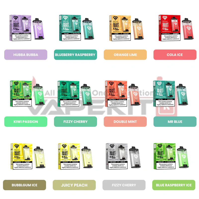 Crystal Galaxy Focus 30k Vape Box of 5 - Image 12