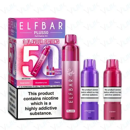 Elf Bar Plus 50 Prefilled Pod Kit (Buy at £11.99) - Image 11