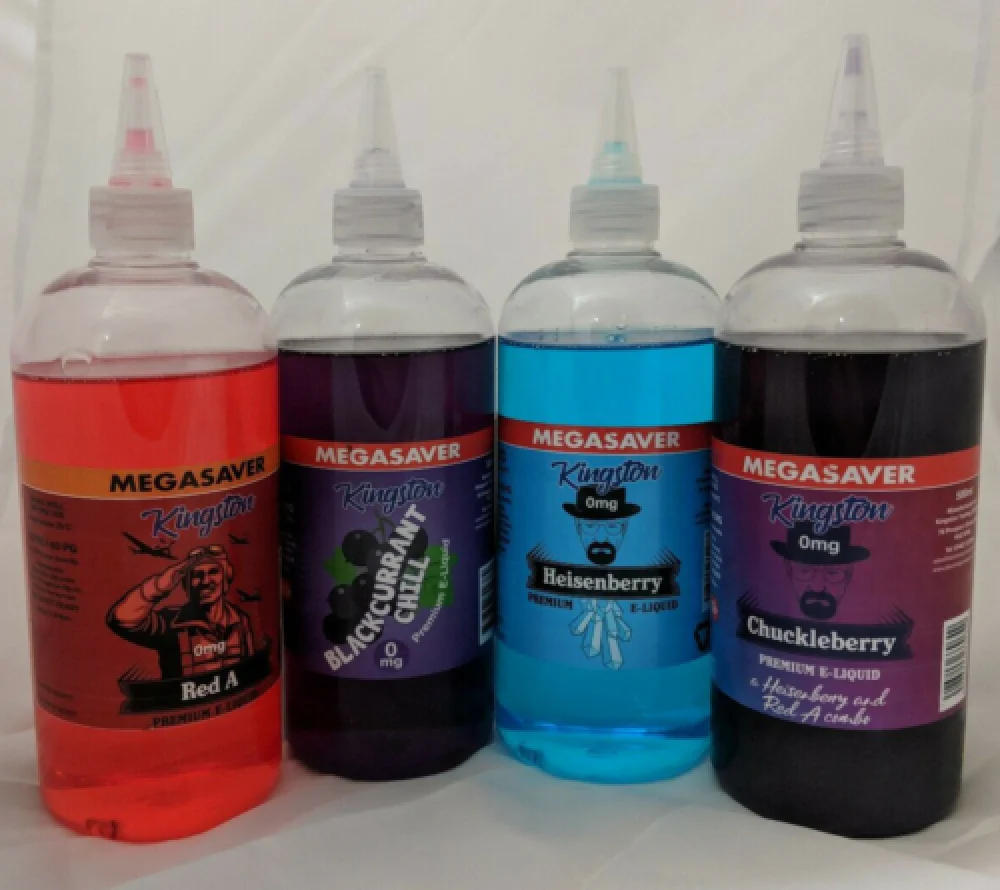 Kingston Vape Juice 500ml (eLiquid By Black Magic) - Image 3